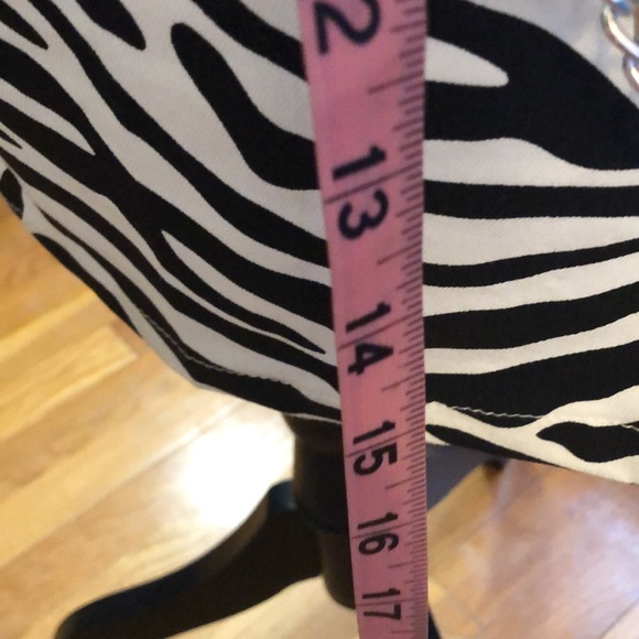 NWT Zebra Skirt & chain - Picture 4 of 7